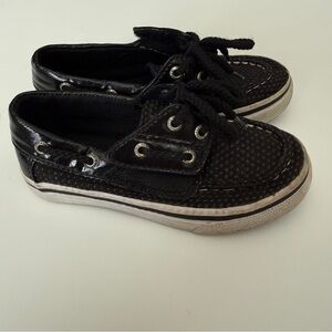 Sperry | Top-Sider | Boat Shoes | Kids Size 10 | Black